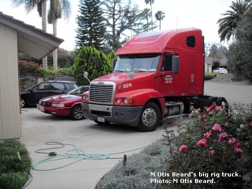 M Otis Beard's truck.